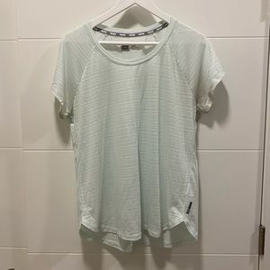RBX teal sheer workout tee. Size L